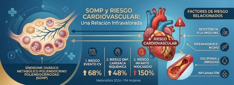Riesgo cardiovascular en el Síndrome Ovárico Metabólico Poliendocrino (SOMP)